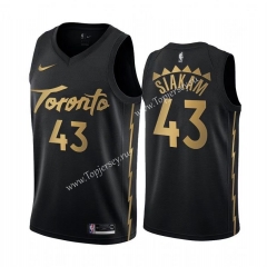 City Edition 2019-2020 Toronto Raptors Black #43 NBA Jersey