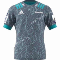 2020 Crusader Away Gray Thailand Rugby Jersey