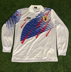 Retro Version 1994 Japan Away White LS Thailand Soccer Jersey AAA-503