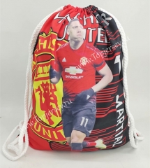Manchester United Red&Black Drawstring Bag-11