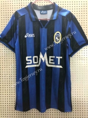 Retro Version 1996-1997 Atalanta BC Blue&Black Thailand Soccer Jersey AAA-811