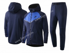2020-2021 Royal Blue Thailand Soccer Jacket Uniform With Hat-815