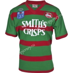 1989 Retro Version South Sydney Rabbitohs Green Thailand Rugby Jersey