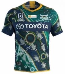 2021 Cowboy Commemorative Edition Green Thailand Rugby Shirt