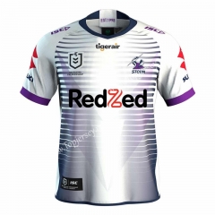 2021 Melbourne Away White Thailand Rugby Jersey
