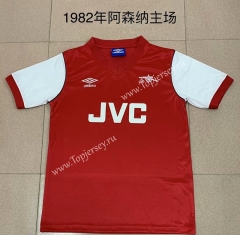Retro Version 1982 Arsenal Home Red Thailand Soccer Jersey AAA-AY
