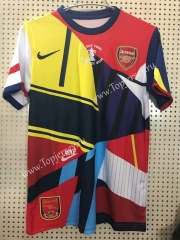 20th Anniversary Edition Arsenal Red&Blue&Yellow Thailand Soccer Jersey AAA-811
