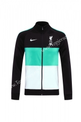 2020-2021 Liverpool Black&Green&White Thailand Soccer Jacket-LH