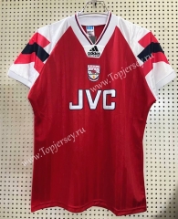 Retro Version 92-94 Arsenal Home Red Thailand Soccer Jersey AAA-811