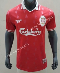 Retro Version 1998 Liverpool Home Red Thailand Soccer Jersey AAA-416