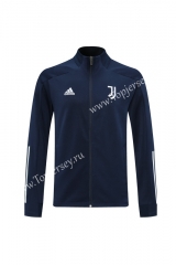 2020-2021 Juventus Royal Blue Thailand Training Soccer Jacket-LH