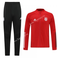 2020-2021 Bayern München Red Thailand Training Soccer Jacket Uniform-LH