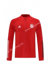 2020-2021 Bayern München Red Thailand Training Soccer Jacket-LH