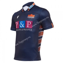 2020-2021 Edinburgh Royal Blue Thailand Rugby Jersey
