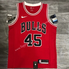 Chicago Bulls Red #45 NBA Jersey-311