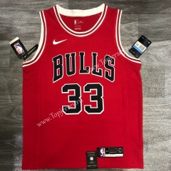 Chicago Bulls Red #33 NBA Jersey-311