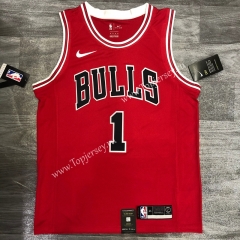 Chicago Bulls Red #1 NBA Jersey-311