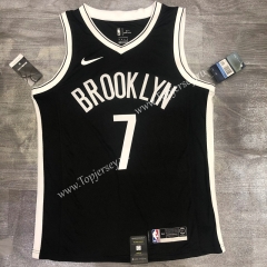 Brooklyn Nets Black #7 NBA Jersey