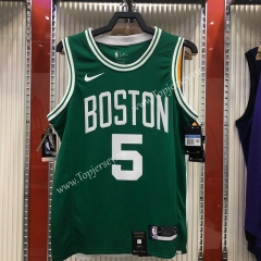 Retro Edition Boston Celtics Green #5 NBA Jersey