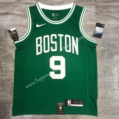 Retro Edition Boston Celtics Green #9 NBA Jersey