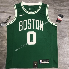 Retro Edition Boston Celtics Green #0 NBA Jersey