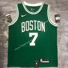 Retro Edition Boston Celtics Green #7 NBA Jersey
