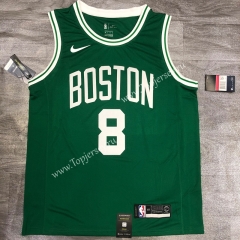 Retro Edition Boston Celtics Green #8 NBA Jersey