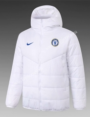 2020-2021 Chelsea White Cotton Coat With Hat-815