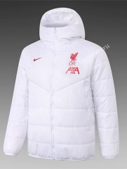 2020-2021 Liverpool White Cotton Coat With Hat-815