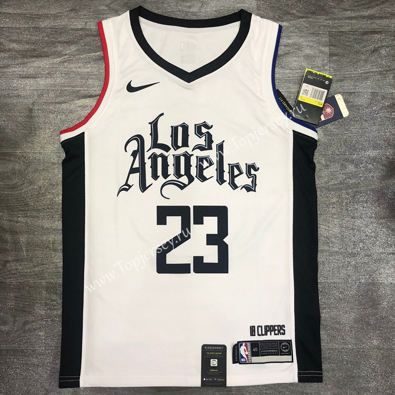 clippers jersey white 2023
