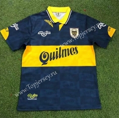 Retro Version 95-97 Boca Juniors Home Blue Thailand Soccer Jersey AAA-503