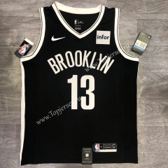 Brooklyn Nets Black #13 NBA Jersey-311