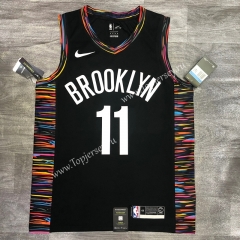 2020 City Edition Brooklyn Nets Black #11 NBA Jersey-311