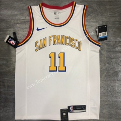 ( San Francisco ) Golden State Warriors White #11 NBA Jersey-311