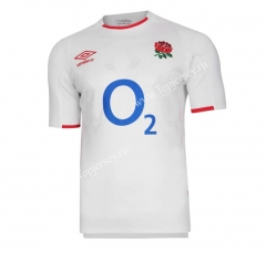 2021 England Home White Thailand Rugby Shirt