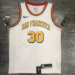 ( San Francisco ) Golden State Warriors White #30 NBA Jersey-311