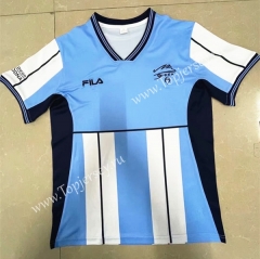 Retro Version 2001 Boca Juniors Home Blue&White Thailand Soccer Jersey AAA-818