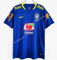 Brazil Blue Thailand Training Soccer Jersey AAA-C1046