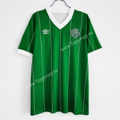 Retro Version 1984-1986 Celtic 2nd Away Green Thailand Soccer Jersey AAA-C1046