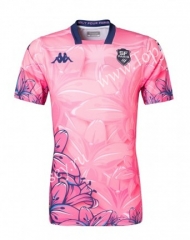 2020-2021 Paris SG Home Pink Thailand Rugby Jersey
