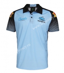 2021 Sharks Blue T-Shirt