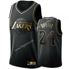 Los Angeles Lakers Black&Gold #24 NBA Jersey