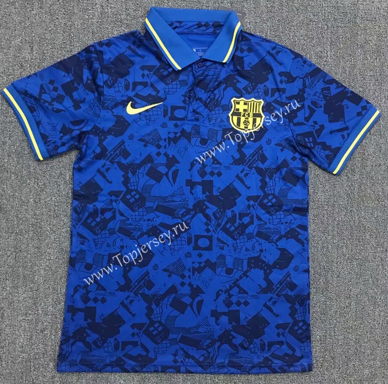2021-2022 Barcelona Blue Thailand 