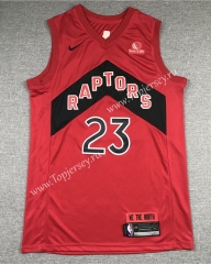 Toronto Raptors Red #23 NBA Jersey