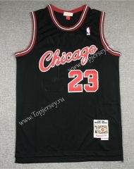 Retro Version Chicago Bulls Black #23 NBA Jersey