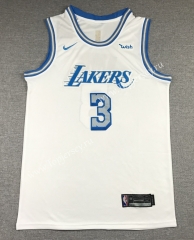 City Edition Los Angeles Lakers White #3 NBA