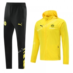 2020-2021 Borussia Dortmund Yellow Coat Uniform With Hat-LH