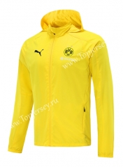 2020-2021 Borussia Dortmund Yellow Coat With Hat-LH