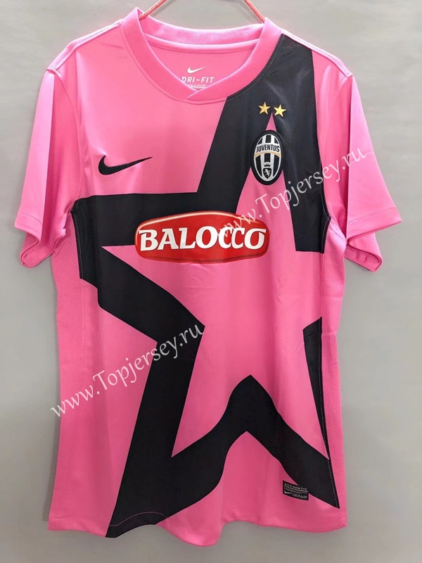 Retro Version 2011-2012 Juventus Pink Thailand Soccer Jersey AAA-811 ...