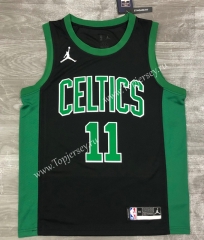 2021 Jordan Theme Boston Celtics Black #11 NBA Jersey-311